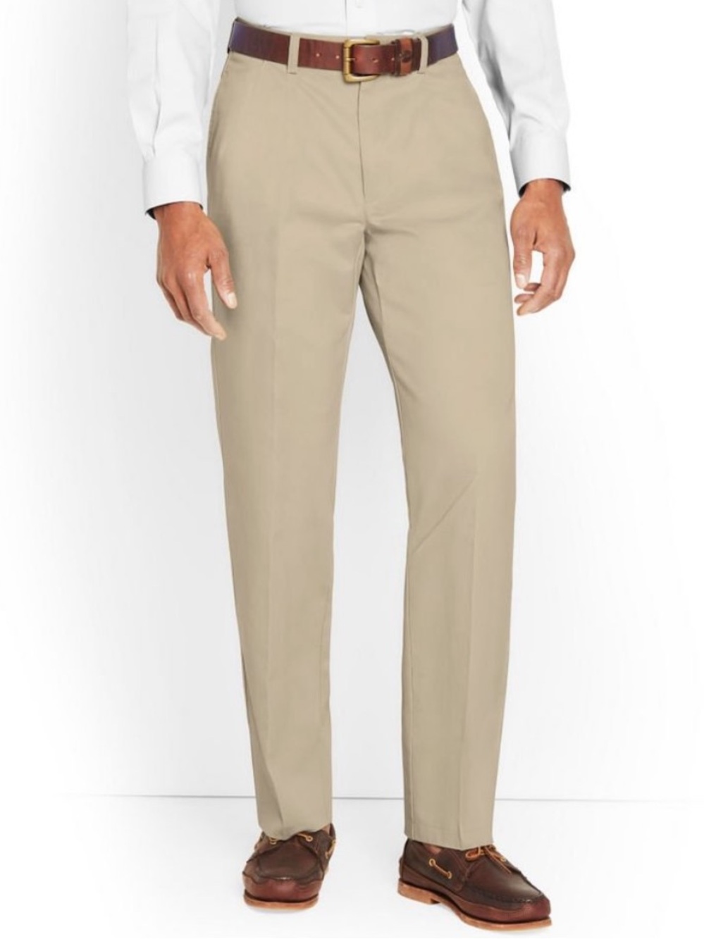 Orvis Men's Straight-Leg Chinos in Light Tan Size 35x32